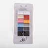 BOBINES DE FIL A COUDRE ASSORTIES 32 M. X 12 COULEURS